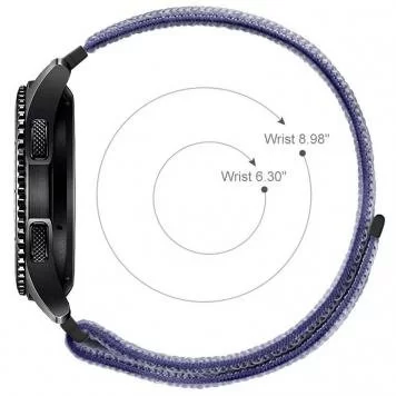 Ремешок тканевый Amazfit GTR 42 мм Violet 4