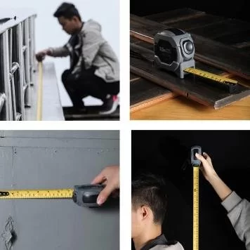 Рулетка из стали Xiaomi Duka Retractable Tape Measure Steel 8m 9