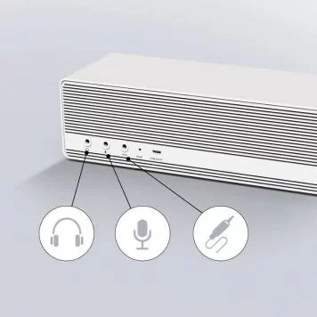 Портативная колонка Xiaomi BINNIFA Bluetooth Speaker Play 1D White 4