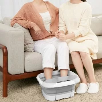 Массажная ванночка для ног Xiaomi Leravan Folding Massage LF-ZP008  Gray 3