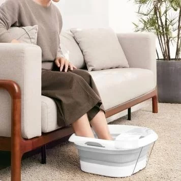 Массажная ванночка для ног Xiaomi Leravan Folding Massage LF-ZP008  Gray 5