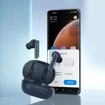 Беспроводные наушники Xiaomi HAYLOU W1 Blue 8