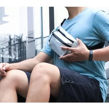 Сумка на пояс Xiaomi Freetie Multifunctional Sports Leisure Waist Bag White 2