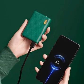 Портативный аккумулятор Xiaomi ZMI 10000mAh Type-C MINI 22,5W QC 3.0 QB817 Green 2