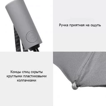 Зонт Xiaomi KongGu Auto Folding Umbrella WD1 Gray 3