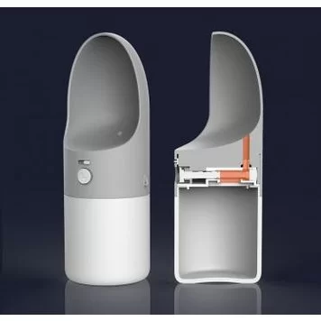 Поилка для животных портативная Xiaomi moestar ROCKET accompanying cup pet cartridge MS0010001 Gray 3