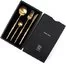 Набор столовых приборов Xiaomi Maison Maxx Stainless Steel Cutlery Set CYZ-001J Gold 3