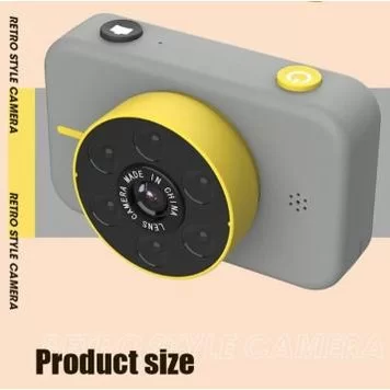 Детский фотоаппарат HRS X17 с селфи камерой Grey 2