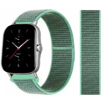 Ремешок нейлоновый Amazfit Bip, Haylou Solar LS02 20 мм LightGreen 1