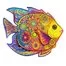 Деревянный пазл Сияющая Рыбка 1