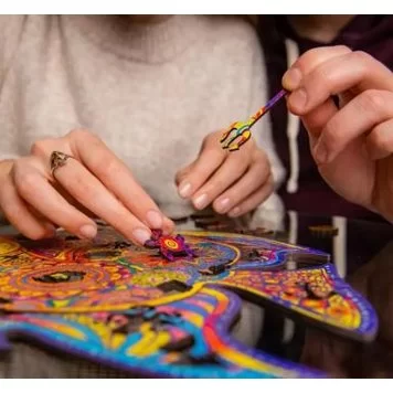 Деревянный пазл Сияющая Рыбка 7