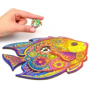 Деревянный пазл Сияющая Рыбка 8