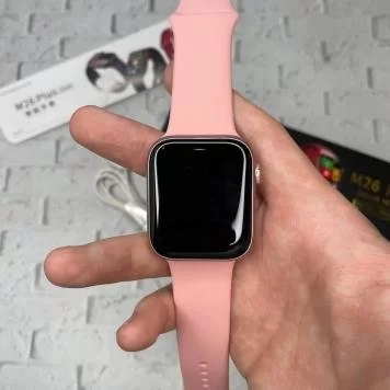 Умные часы Smart Watch М26 plus 44мм Pink 2