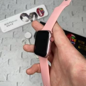 Умные часы Smart Watch М26 plus 44мм Pink 3
