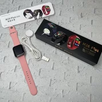 Умные часы Smart Watch М26 plus 44мм Pink 5