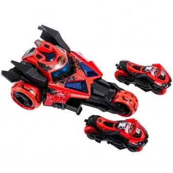 Гоночная машина катапульта 3 в 1 (+2 мотоцикла)MAX Catapult car 1