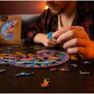 Деревяный пазл Хамелеон ST333D 4