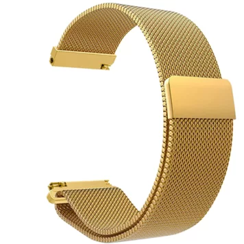 Ремешок миланский Amazfit Bip, Haylou Solar LS02 20 мм Gold 1