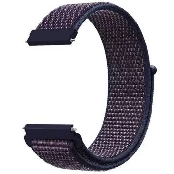 Ремешок нейлоновый Amazfit Bip, Haylou Solar LS02 20 мм Puple 2
