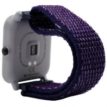 Ремешок нейлоновый Amazfit Bip, Haylou Solar LS02 20 мм Puple 4
