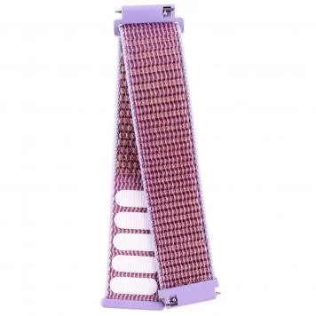 Ремешок нейлоновый Amazfit Bip, Haylou Solar LS05 22 Lilac 3