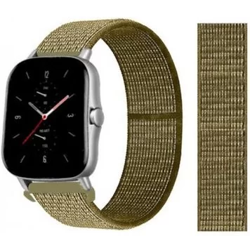 Ремешок нейлоновый Amazfit Bip, Haylou Solar LS05 22 мм Olive 1