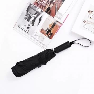 Зонт Xiaomi KongGu-2 Auto Folding Umbrella с фонариком Black 3