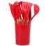 Кухонный силиконовый набор Wood Red 1