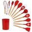 Кухонный силиконовый набор Wood Red 2