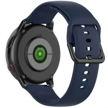 Ремешок Amazfit, Haylou, Samsung, Huawei 20 мм без кнопки 2 Blue 2
