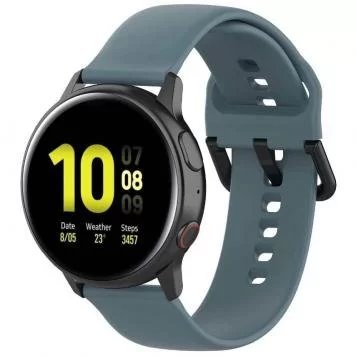 Ремешок Amazfit, Haylou, Samsung, Huawei 20 мм без кнопки 2 Midnight Blue 1