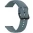 Ремешок Amazfit, Haylou, Samsung, Huawei 20 мм без кнопки 2 Midnight Blue 3