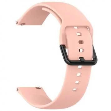 Ремешок Amazfit, Haylou, Samsung, Huawei 20 мм без кнопки 2 Pink 3