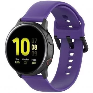 Ремешок Amazfit, Haylou, Samsung, Huawei 20 мм без кнопки 2 Purple 1