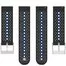 Ремешок Sport 2 Amazfit, Haylou, Samsung, Huawei 22 мм Black Blue 2