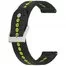 Ремешок Sport 2 Amazfit, Haylou, Samsung, Huawei 22 мм Black Yellow 1