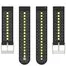 Ремешок Sport 2 Amazfit, Haylou, Samsung, Huawei 22 мм Black Yellow 2
