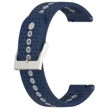 Ремешок Sport 2 Amazfit, Haylou, Samsung, Huawei 22 мм Blue Gray 1