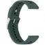 Ремешок Sport 2 Amazfit, Haylou, Samsung, Huawei 22 мм Green Black 3
