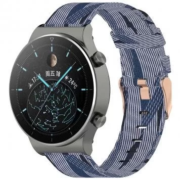 Ремешок айсберг Ремешок Amazfit, Haylou, Samsung, Huawei 20 мм Blue Pink 1