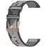 Ремешок айсберг Ремешок Amazfit, Haylou, Samsung, Huawei 20 мм Gray Black 2