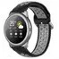 Ремешок Sport Amazfit Bip, Haylou Solar LS02 20 мм Black Gray 1