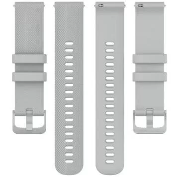 Ремешок гофрированный Amazfit Bip, Haylou Solar LS02 20 мм Gray 2