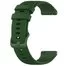 Ремешок гофрированный Amazfit Bip, Haylou Solar LS02 20 мм Green 1