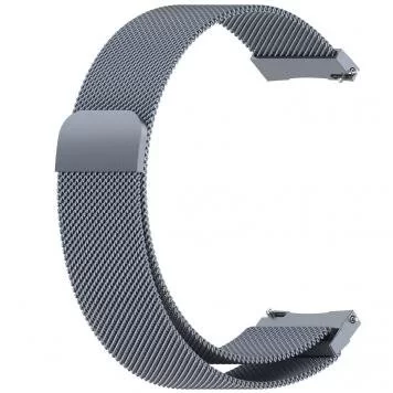 Ремешок миланский Amazfit Bip, Haylou Solar LS05 22 мм Gray 5