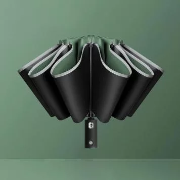 Зонт Reverse Folding Umbrella Green 2