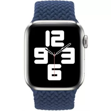Ремешок плетеный Amazfit, Haylou, Samsung, Huawei 20 мм Blue 1