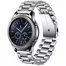 Ремешок металлический Amazfit, Haylou, Samsung, Huawei 20 мм Silver 2