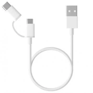 Кабель Type-C Micro Xiaomi ZMI 100см  2.1A  TPE AL501 White 1