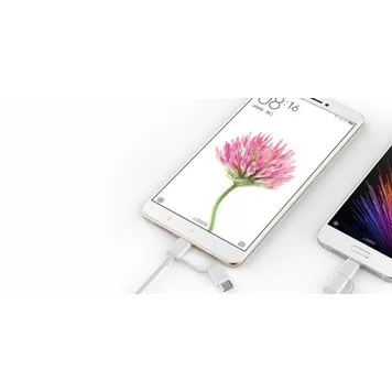Кабель Type-C Micro Xiaomi ZMI 100см  2.1A  TPE AL501 White 4